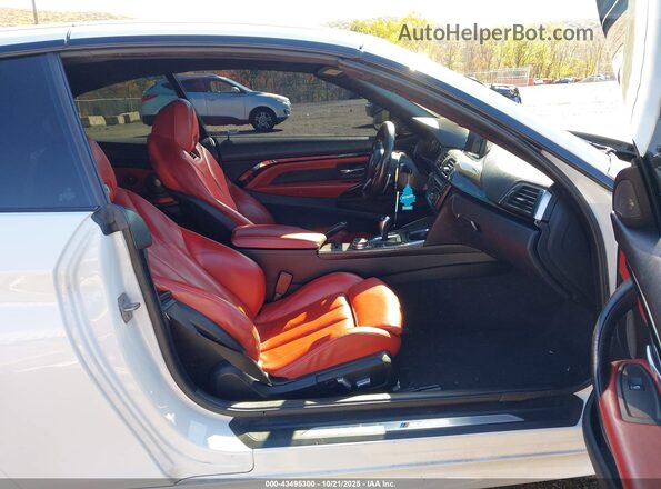 WBS3U9C59GP969285 2016 BMW M4 White Vista interior delantera