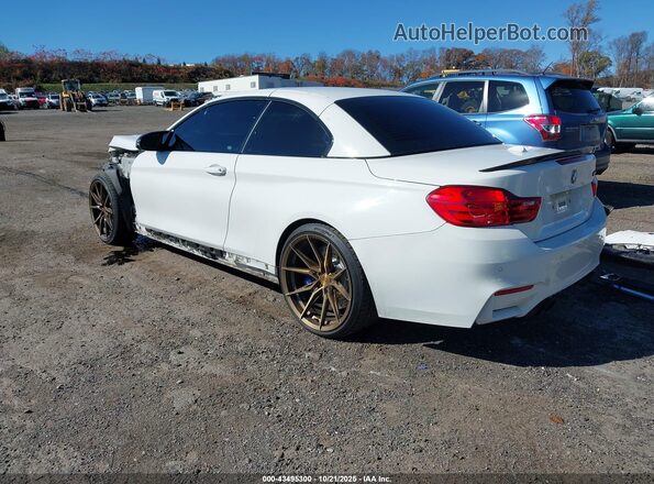 WBS3U9C59GP969285 2016 BMW M4 White Trasero izquierdo