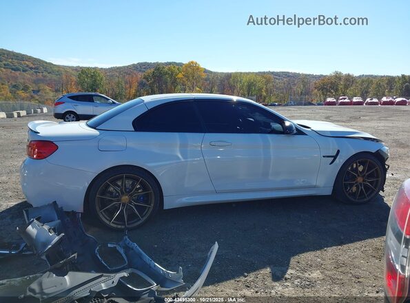 WBS3U9C59GP969285 2016 BMW M4 White Vista interior de 360 grados