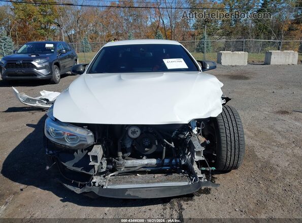 WBS3U9C59GP969285 2016 BMW M4 White Vista interior trasera