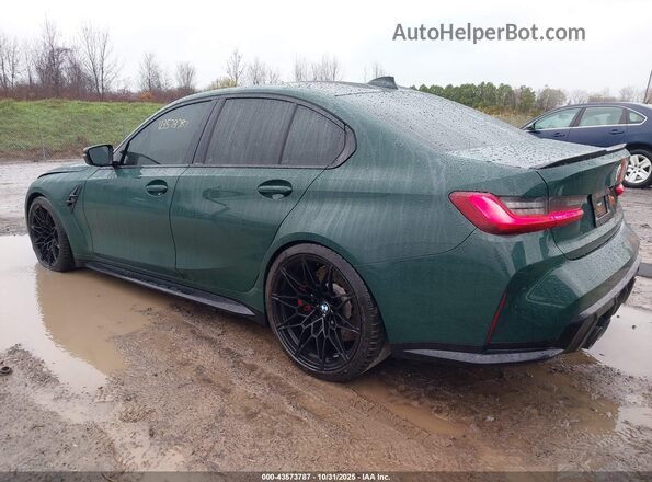 WBS43AY00NFN20909 2022 BMW M3 Green Tył lewy