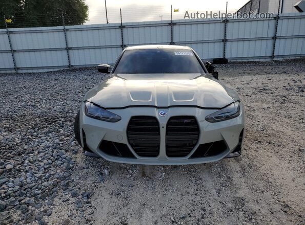 WBS43AY00PFP11653 2023 BMW M3 Gray Widok z przodu