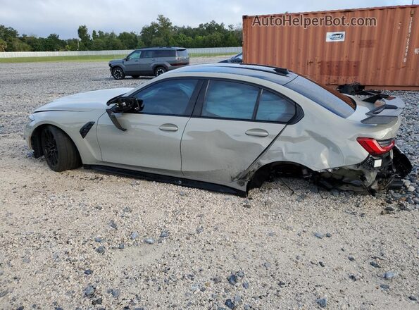 WBS43AY00PFP11653 2023 BMW M3 Gray Tył lewy