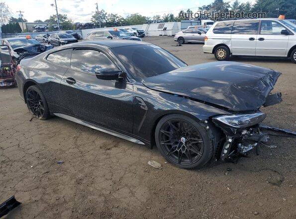 WBS43AZ02PCL55464 2023 BMW M4 Black Delantero derecho