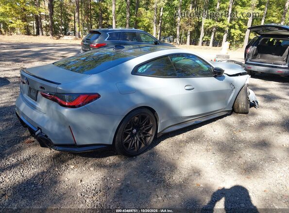 WBS43AZ06PCL55449 2023 BMW M4 Gray უკანა მარჯვენა
