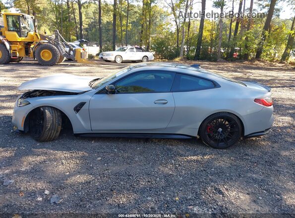 WBS43AZ06PCL55449 2023 BMW M4 Gray სალონის 360-გრადუსიანი ხედი