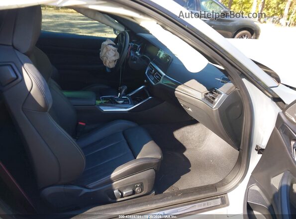 WBS43AZ06PCL55449 2023 BMW M4 Gray წინა სალონის ხედი