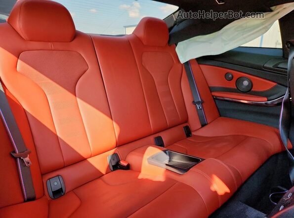 WBS4Y9C03LFH42786 2020 BMW M4 Orange Հետևի նստատեղերի տեսք