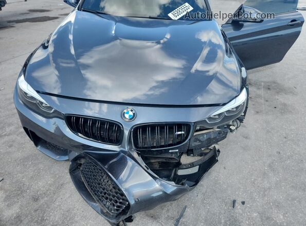 WBS4Y9C50JAA85421 2018 BMW M4 Gray 