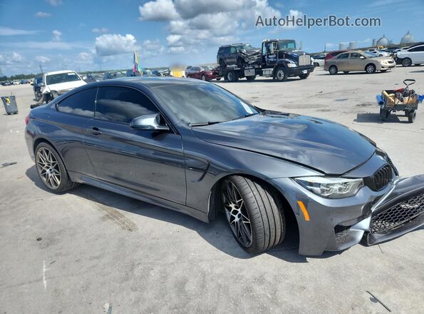 WBS4Y9C50JAA85421 2018 BMW M4 Gray 