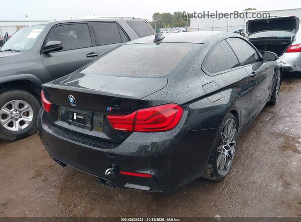 WBS4Y9C5XJAC86775 2018 BMW M4 Black Задня права чверть
