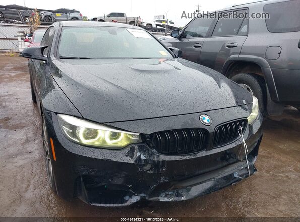 WBS4Y9C5XJAC86775 2018 BMW M4 Black Вид щитка приладів