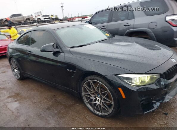 WBS4Y9C5XJAC86775 2018 BMW M4 Black Вид задньої частини салону