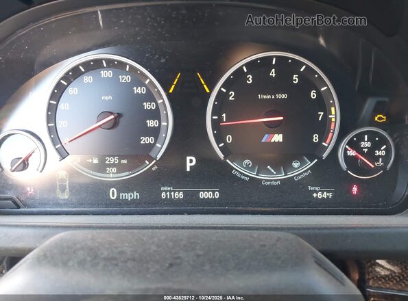 WBS6G9C58GD931987 2016 BMW M6 Black უკანა სავარძლების ხედი