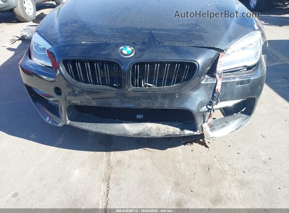WBS6G9C58GD931987 2016 BMW M6 Black წინა ხედი
