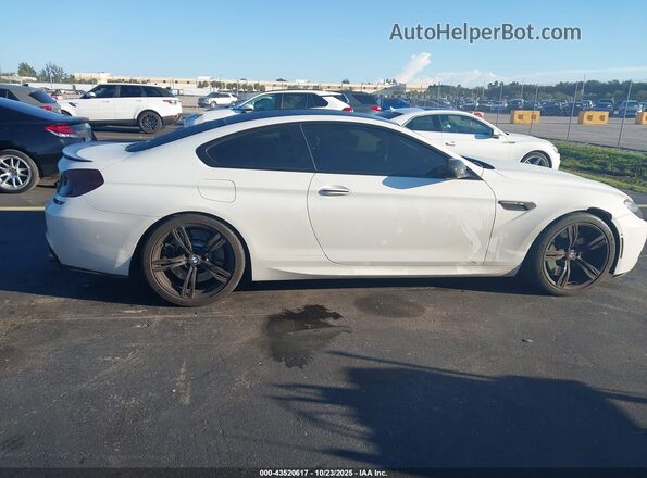 WBS6J9C56GD934694 2016 BMW M6 White Vista del cuadro de instrumentos