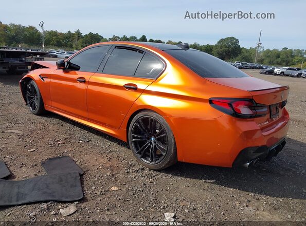 WBS83CH05MCF71418 2021 BMW M5 Orange Tył lewy