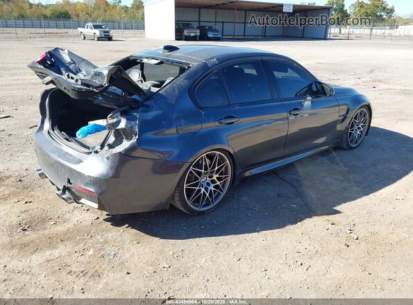 WBS8M9C50G5D30295 2016 BMW M3 Gray Tył prawy