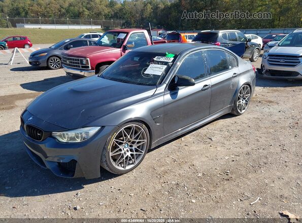 WBS8M9C50G5D30295 2016 BMW M3 Gray Przód lewy
