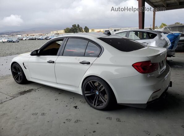 WBS8M9C57J5L00831 2018 BMW M3 White 