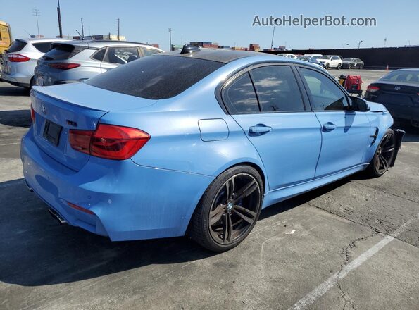WBS8M9C58G5D30707 2016 BMW M3 Blue 