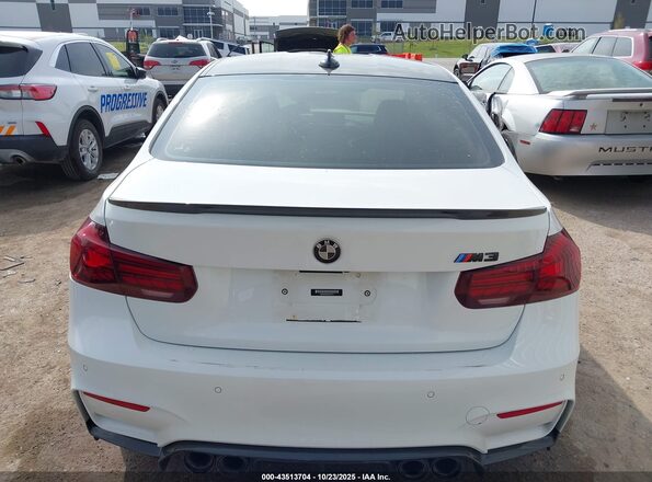 WBS8M9C58J5L01017 2018 BMW M3 White 