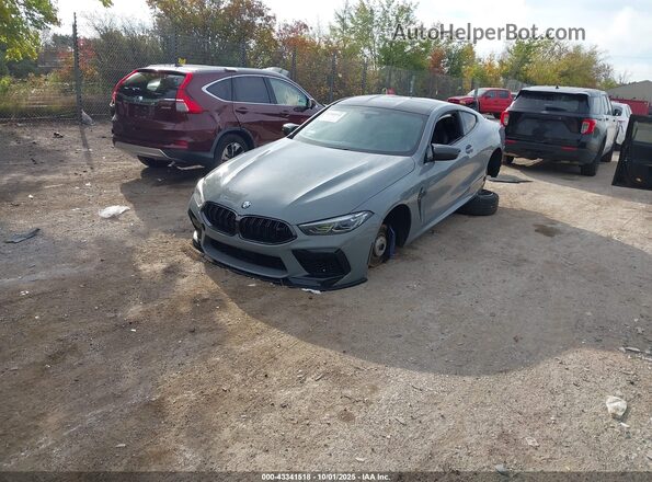 WBSAE0C05LCD81067 2020 BMW M8 Gray Front left