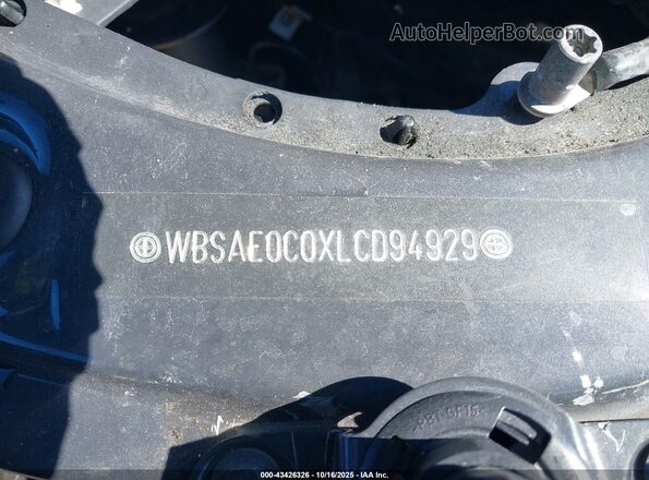 WBSAE0C0XLCD94929 2020 BMW M8 Gray 