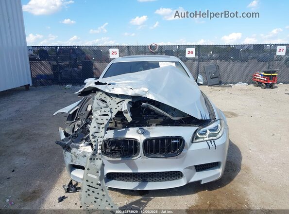 WBSFV9C59GD595742 2016 BMW M5 Silver Widok zestawu wskaźników
