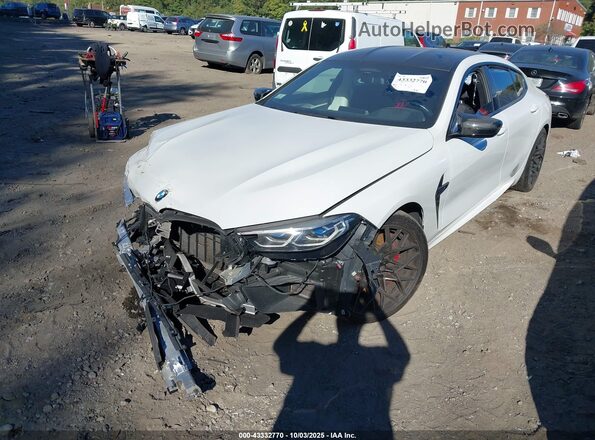 WBSGV0C01NCH51248 2022 BMW M8 White Front left