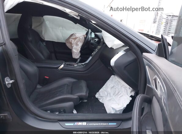 WBSGV0C01PCK98409 2023 BMW M8 Черный Вид салона спереди