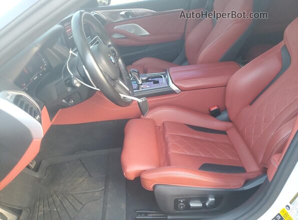 WBSGV0C01PCL41646 2023 BMW M8 White Front interior view
