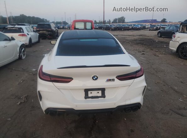 WBSGV0C01PCL41646 2023 BMW M8 White Rear view