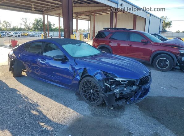 WBSGV0C07NCH48337 2022 BMW M8 Blue Front right