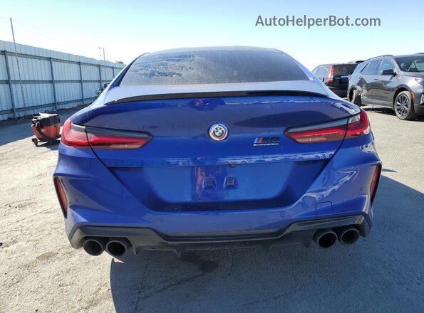 WBSGV0C08PCM43252 2023 BMW M8 Blue უკანა ხედი