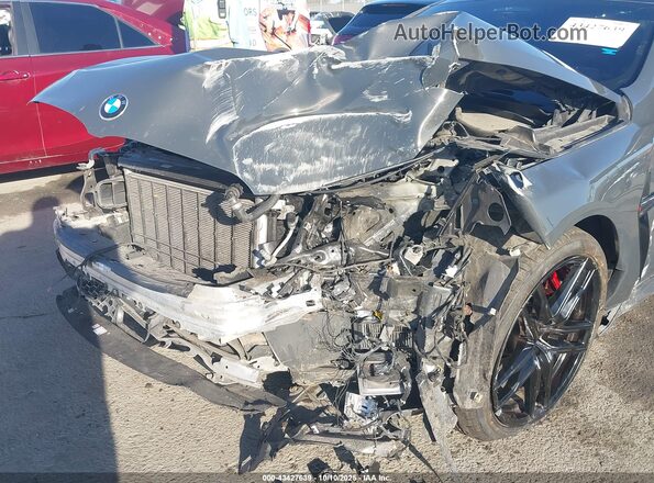 WBSGV0C08RCR49067 2024 BMW M8 Gray Vista frontal