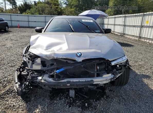 WBSJF0C51JB283775 2018 BMW M5 Gray Вид спереду