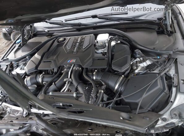 WBSJF0C51JB283968 2018 BMW M5 Gray Vista trasera