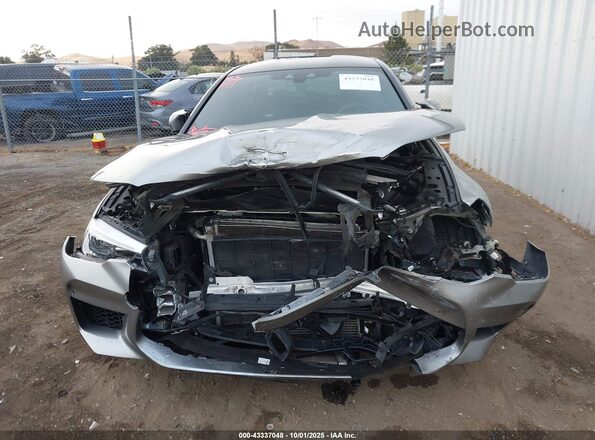WBSJF0C51JB283968 2018 BMW M5 Gray Vista interior trasera