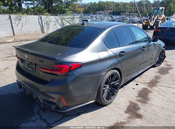 WBSJF0C54JB283818 2018 BMW M5 Black უკანა მარჯვენა