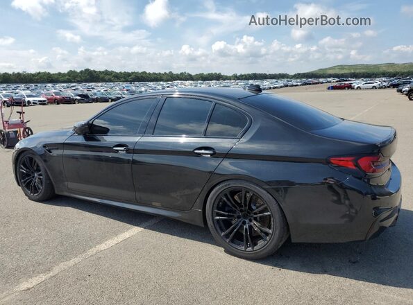 WBSJF0C56JB284095 2018 BMW M5 Black Trasero izquierdo