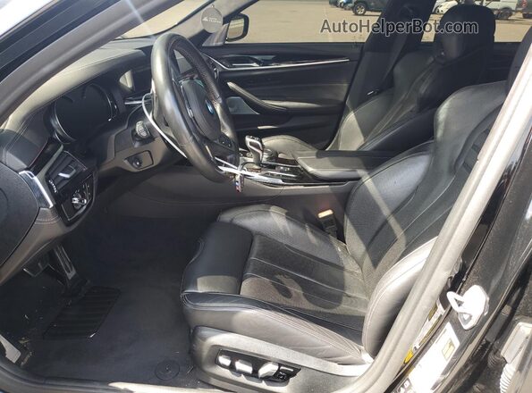 WBSJF0C56JB284095 2018 BMW M5 Black Vista interior delantera