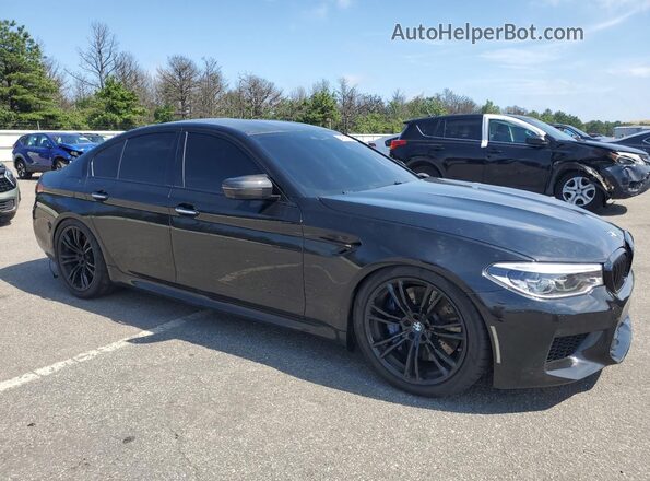 WBSJF0C56JB284095 2018 BMW M5 Black Delantero derecho