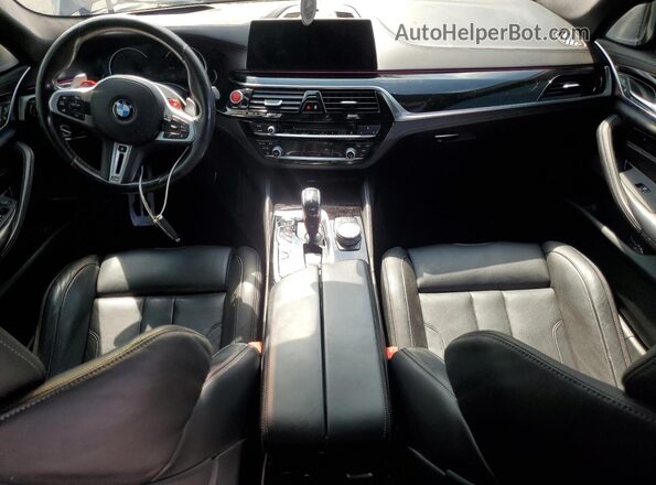 WBSJF0C56JB284095 2018 BMW M5 Black Vista del salpicadero