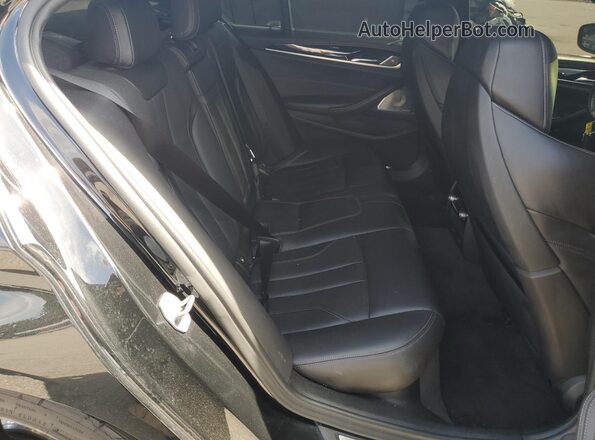 WBSJF0C56JB284095 2018 BMW M5 Black Vista de los asientos traseros