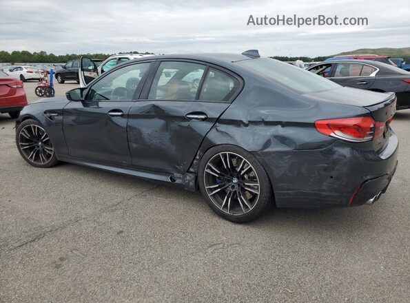 WBSJF0C57JB282971 2018 BMW M5 Blue Задня ліва чверть