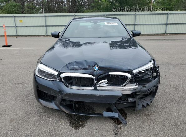 WBSJF0C57JB282971 2018 BMW M5 Blue Вид спереду