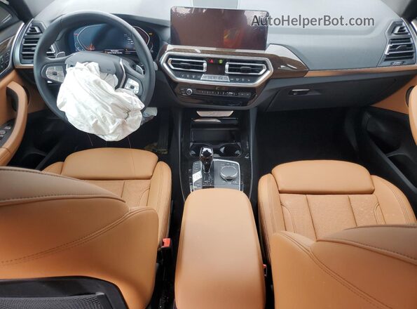 WBX47DP00PN190652 2023 BMW X3 White Вид панелі приладів