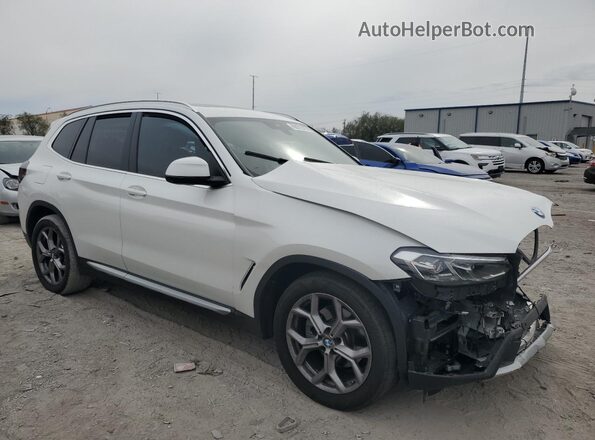 WBX47DP00PN190652 2023 BMW X3 White Передня права чверть