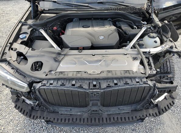 WBX47DP02RN271221 2024 BMW X3 Black Vista del compartimento del motor
